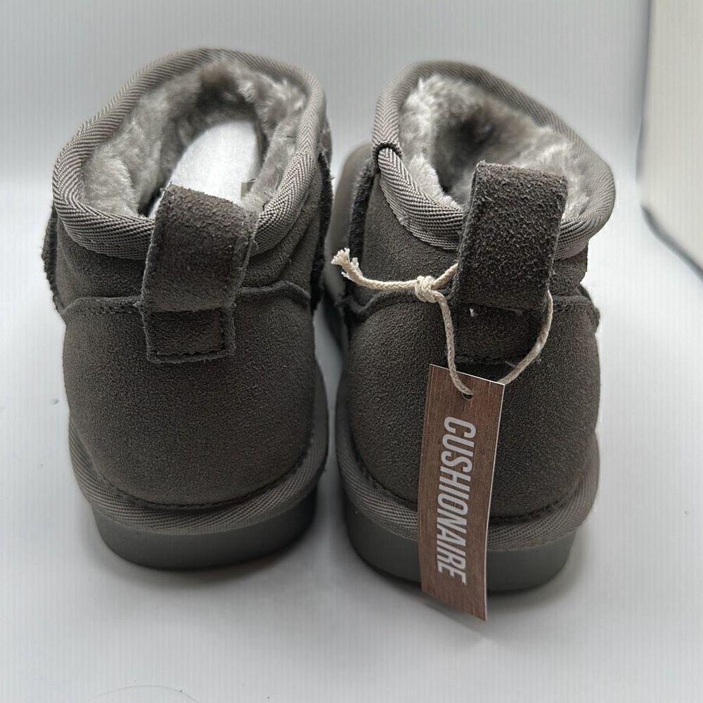 CUSHIONAIRE Women's pull on boot 7.5 GRAY - Picture 4 of 7